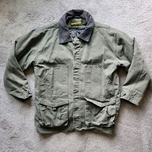 Vintage Timberland Canvas Barn Work Coat Jacket Removable Insulatiing liner